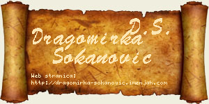 Dragomirka Sokanović vizit kartica